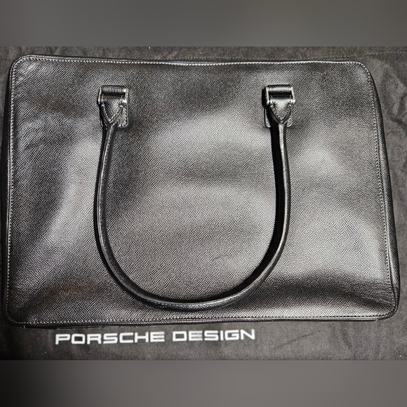 Porsche Design M Black P'2150 French Classic Briefbag - Picture 2 of 5
